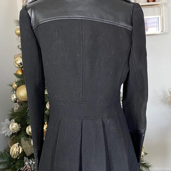 Rudsak Wool & Leather Coat - Picture 4 of 11